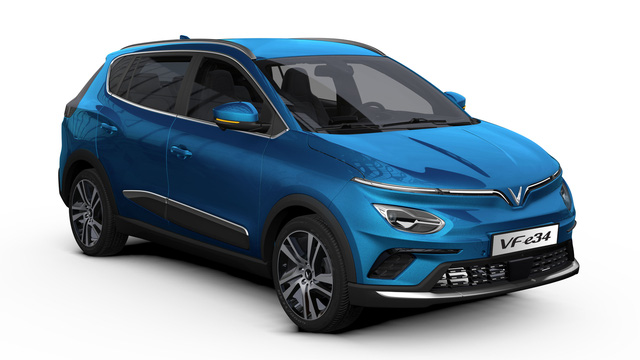 Ra mắt VinFast VF e34 tại Việt Nam - Xe điện giá 690 triệu đồng, đặt sớm giảm 100 triệu, phí thuê pin chưa tới 1.000đ/km