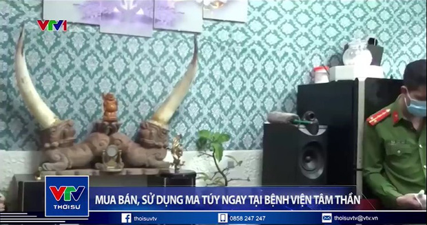 Bên trong phòng bệnh được cải tạo thành 'động bay lắc' ở Bệnh viện Tâm thần TW I: Có cả bộ sừng tê giác, dàn loa lớn và đèn laze - 2 Bên trong phòng bệnh được cải tạo thành 'động bay lắc' ở Bệnh viện Tâm thần TW I: Có cả bộ sừng tê giác, dàn loa lớn và đèn laze - 2