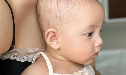 Chỉ với một bức ảnh góc nghiêng, con gái Hà Hồ xứng danh 'tiểu mỹ nhân' trong tương lai