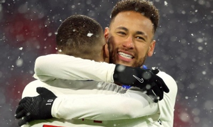Song sát Neymar - Mbappe tỏa sáng, PSG hạ đo ván Bayern Munich