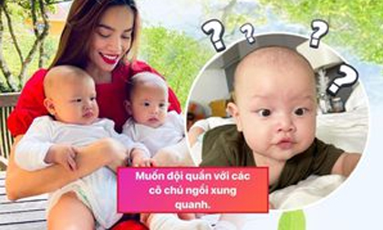 Hà Hồ muốn 'độn thổ' vì hành động này của con trai Leon