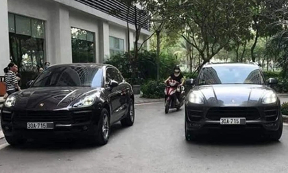 Hà Nội: Công an truy tìm tài xế xe Porsche Macan gắn biển số giả sau vụ 2 xe 'sinh đôi' chạm mặt