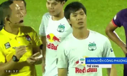 NÓNG: Công Phượng bị BTC V.League ra văn bản cảnh cáo, đề nghị HAGL 'nghiêm khắc nhắc nhở'