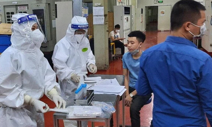 Bắc Giang: 8 công nhân ở Khu Công nghiệp Vân Trung dương tính SARS-CoV-2