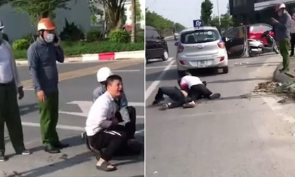 Điều chuyển công tác Đại uý công an đứng gọi điện thoại trong khi tài xế taxi vật lộn với tên cướp