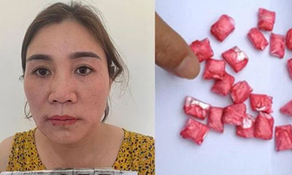 'Nữ quái' nuốt chửng 47 viên 'thuốc lắc' vào bụng khi gặp công an