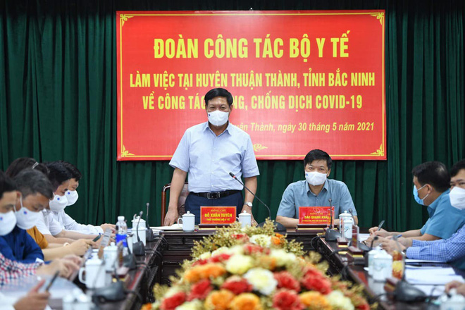 Thuận Thành, Bắc Ninh: 5 chuỗi lây nhiễm đang phức tạp, kéo dài - Ảnh 1.