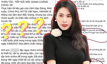 Thủy Tiên lên tiếng khi bị tố 'nhận vơ' việc lắp đặt 22 máy lạnh cho tuyến đầu chống dịch ở Bắc Giang