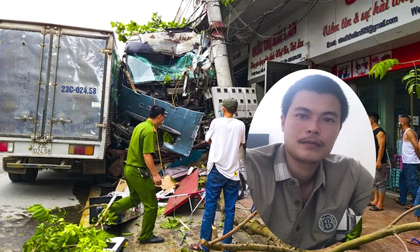 Tài xế container đánh lái cứu 2 người, tông vào nhiều nhà dân xin dừng nhận tiền hỗ trợ