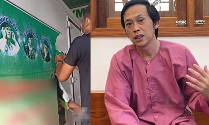 Xôn xao hình ảnh poster của NS Hoài Linh bị xé sau loạt ồn ào từ thiện
