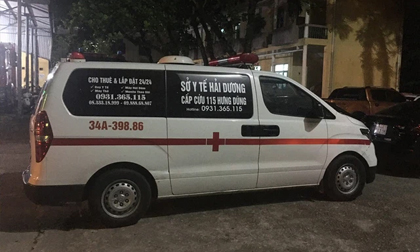 Trung tâm cấp cứu 115 tư nhân ở Hải Dương vận chuyển khách trá hình 'né' chốt kiểm soát Covid-19