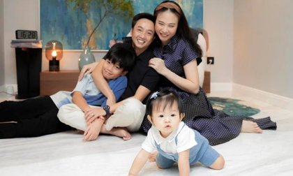 Cường Đô La khoe khoảnh khắc gia đình nhà 4 người hạnh phúc, hai nhóc tỳ gây chú ý