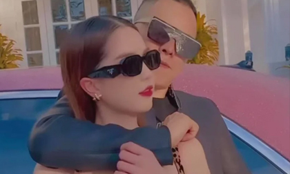 Vũ Khắc Tiệp và Ngọc Trinh khoe loạt ảnh ôm ấp tình tứ như 'vợ chồng son' bên siêu xe bạc tỷ
