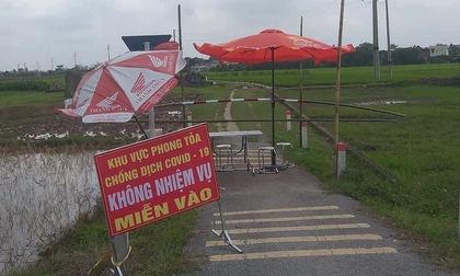 Hà Nội: Cách ly y tế một thôn với 2190 nhân khẩu sau khi xuất hiện ca mắc COVID-19