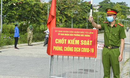 Hà Nội: Phường phát 'phiếu kiểm soát phòng, chống COVID-19', mỗi nhà chỉ ra đường 1 lần/ngày