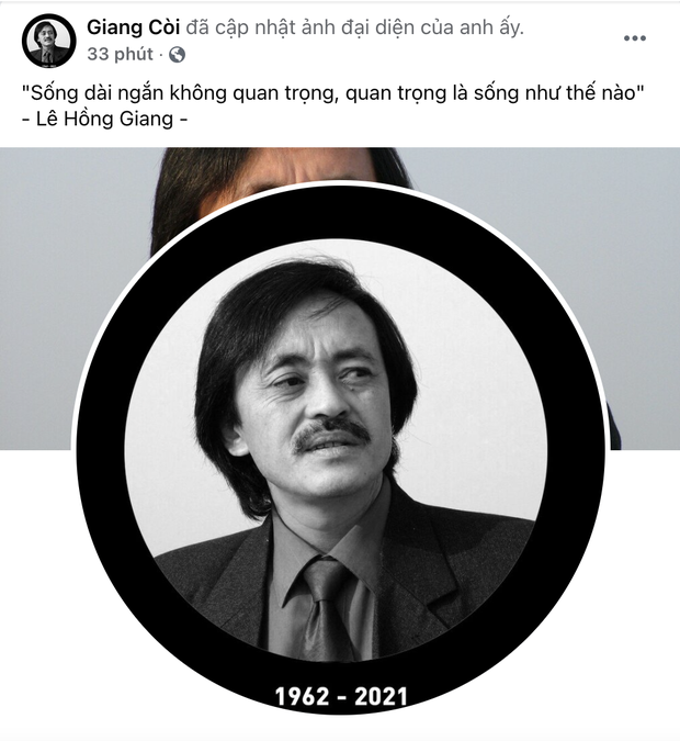 NS Giang Còi qua đời, con gái học lớp 11 lặng lẽ làm điều này trên Facebook khiến bao người xót xa! - Ảnh 1.