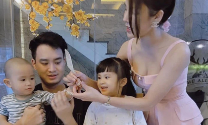 Diệp Lâm Anh trực tiếp lên tiếng trước tin đồn ly hôn, đăng ảnh cả gia đình và tiết lộ tình trạng với nhà chồng