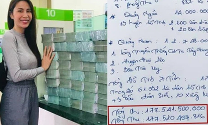 Lý do Thuỷ Tiên sao kê 177 tỷ tiền quyên góp cứu trợ đồng bào miền Trung trên 1 tờ giấy A4?