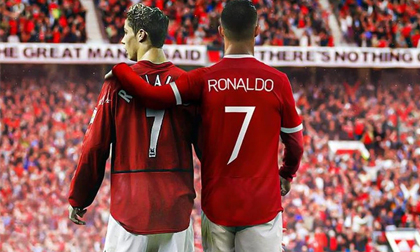 Cristiano Ronaldo trở lại Manchester United, trong cơn mưa vỗ về thanh xuân