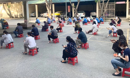 Phát hiện 83 F0 sau 2 lần test diện rộng, thành phố nửa triệu dân tiếp tục test toàn bộ lần 3