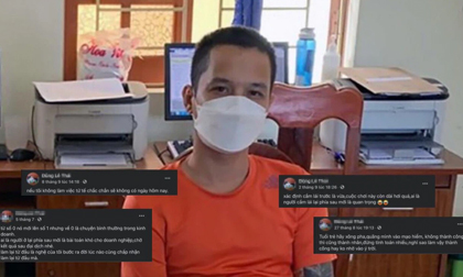 'Giám đốc ma túy' chăm chỉ sống ảo, nói đạo lý trên mạng: 'Hãy là người đàn ông của thời đại'