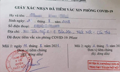 Vụ cháu bé 13 tuổi được tiêm vắc xin Covid-19: Đình chỉ giám đốc trung tâm y tế quận