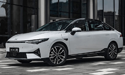 Phát sốt với mẫu ô tô điện mới ngập công nghệ, no pin đi 600 km, giá ngang VinFast VF e34