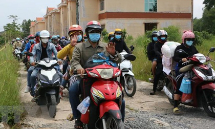 Đã phát hiện hơn 200 F0 về quê tránh dịch