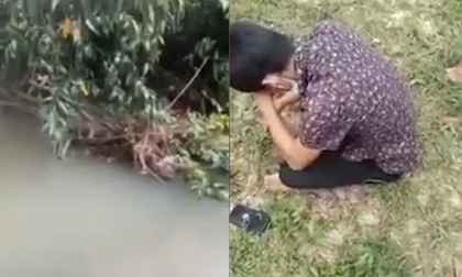 Vụ tìm thấy thi thể bé trai 2 tuổi ở Bình Dương: 'Ba cháu quỳ thụp xuống khóc, ai cũng xót xa khi vớt cháu lên'