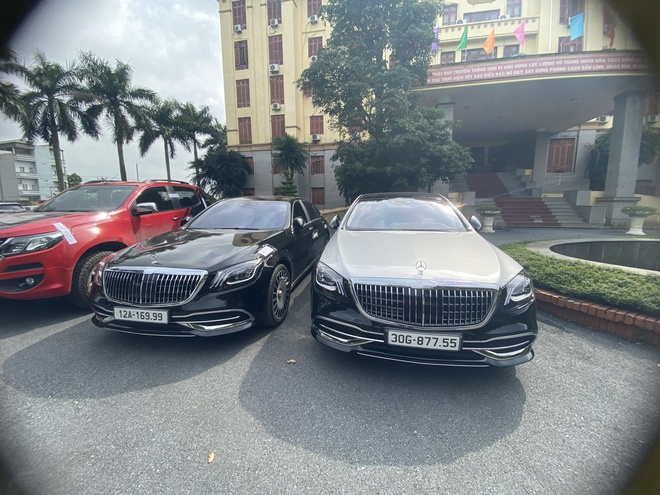 Cận cảnh dàn xế sang có Mercedes Maybach bị thu giữ ở đường dây đánh bạc gần 14 nghìn tỷ - Ảnh 6.