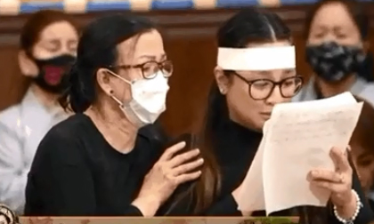 Con gái Phi Nhung khóc nấc đọc tâm thư gửi mẹ trong lễ cúng 49 ngày của cố ca sĩ