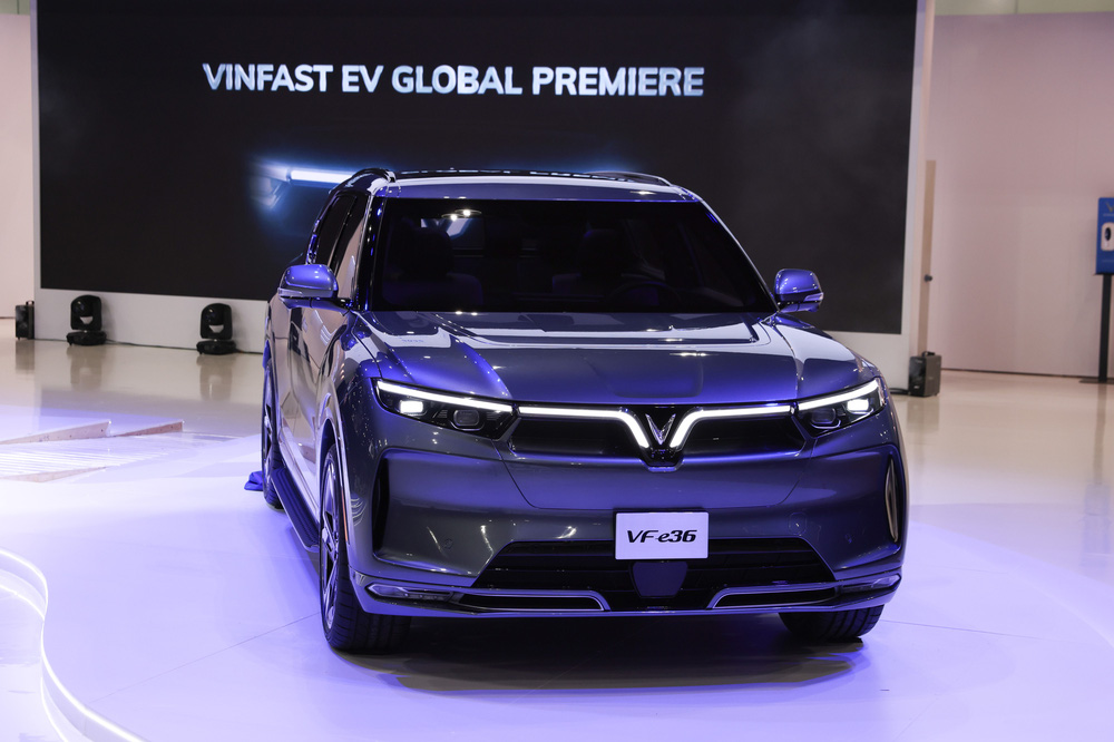 Ảnh thực tế nét căng ô tô điện VinFast VF e35, VF e36 - Ảnh 1.