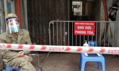 Hà Nội: Người nhiễm HIV tiếp xúc gần F0 ở khu tập thể Thành Công đã mắc Covid-19