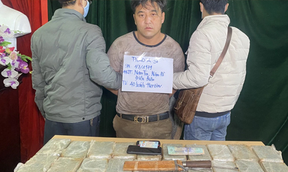 Triệt phá chuyên án ma tuý lớn, bắt giữ 3 đối tượng cùng 40 bánh heroin