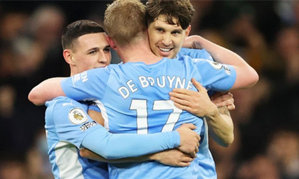 Chơi thăng hoa, Man City đè bẹp Leeds ngay trên sân nhà với 7 bàn thắng