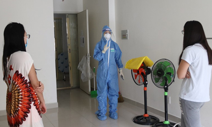TP.HCM: Bệnh viện dã chiến số 12 tiếp nhận thêm 9 ca nghi nhiễm biến chủng Omicron