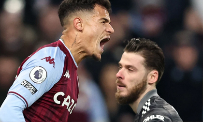 Ronaldo bị gạch tên, Man United mất điểm cay đắng trước 'đòn hiểm' của Gerrard