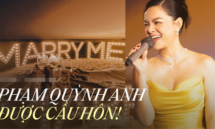 Hot: Phạm Quỳnh Anh được tình trẻ cầu hôn, cả dàn sao Vbiz ăn mừng!