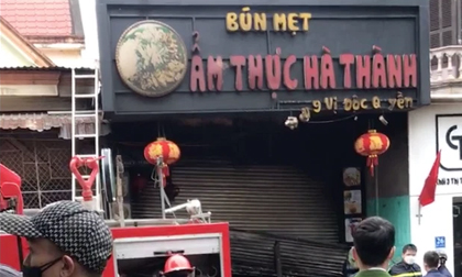 Nữ chủ quán bún tử vong thương tâm trên gác xép khi cháy quán lúc sáng sớm