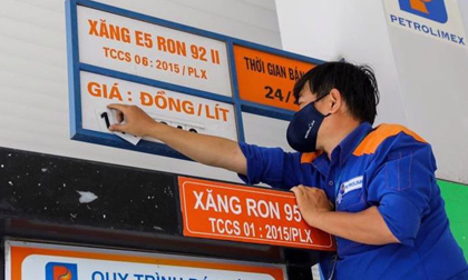 Đề xuất bán đấu giá trăm triệu lít xăng RON92 dự trữ quốc gia, khởi điểm 14.058 đồng/lít