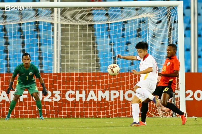 Vét đến hạt cơm nguội cuối cùng, U23 Việt Nam thắng siêu kịch tính để gặp Thái Lan ở CK - Ảnh 3.