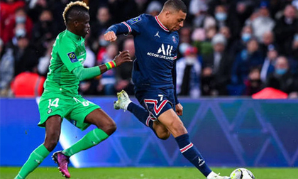 Mbappe và Messi tỏa sáng, PSG độc chiếm ngôi đầu Ligue 1