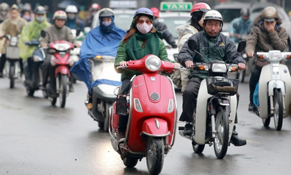 Không khí lạnh tràn về, miền Bắc mưa rét trở lại