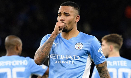 Hoà Sporting sau lượt đi thắng 5-0, Man City vào tứ kết Champions League