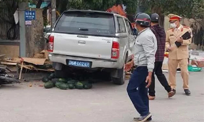 Vụ xe biển xanh tông tử vong 2 người: Xác định nguyên nhân ban đầu