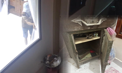 Vụ trộm vàng, 900 phong bì của chú rể mới cưới: Phát hiện vết máu ở gần cửa sổ