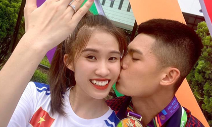 VĐV Nguyễn Tiến Trọng gửi lời nhắn xúc động đến bạn gái sau màn cầu hôn trên sân Mỹ Đình