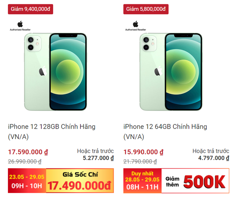 iPhone 12 giảm giá về mức thấp nhất từ trước đến nay - Ảnh 1.