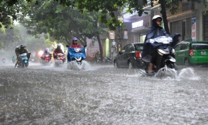 Ngày và đêm nay Bắc Bộ mưa to, vùng núi cần đề phòng lũ quét