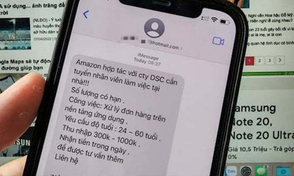 Cảnh giác với chiêu trò lừa đảo 'việc nhẹ lương cao', mua hàng nhận tiền hoa hồng 'khủng'
